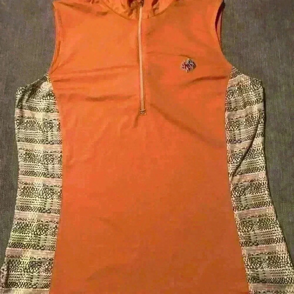 Fairway &‎ Greene Women's Sleeveless Golf Polo Size Medium - Picture 1 of 5